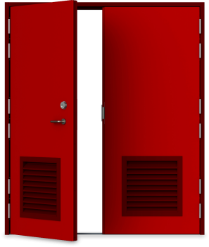 SR3 Double Certified Steel Security Doors